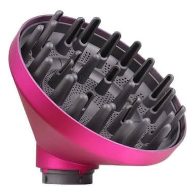 Laymi Diffusor für Dyson long langer Zacken diffuser für Dyson Airwrap Diffusor Aufsatz Zubehör für Haartrockner,locken für Gewelltes und Lockiges Haar, Umwandlung für Air Wrap Curling Styler rosa
