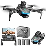 GPS Drohne mit Kamera 4k, 2KM Große Reichweite 5G FPV Bildübertragung, 75 Min Flugzeit,Unter 249g, Visuelles Folgen/Aktiven Hindernisvermeidung, Mini-Kameradrohne für Anfänger Erwachsene Profi (S9S)