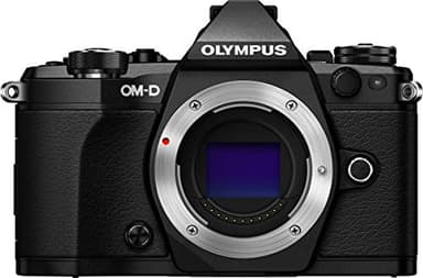 Olympus OM-D E-M5 Mark II Systemkamera (16 Megapixel, 3 Zoll TFT LCD, Full HD, HDR, 5-Achsen Bildstabilisator, nur Gehäuse) schwarz