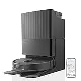 roborock Qrevo Pro Saugroboter mit Wischfunktion&Hebarem Wischmopp, FlexiArm Design™ Kantenreinigung, 7.000 Pa, 60 °C Heißwasser-Moppwäsche, Individuelle Teppichstrategie(Schwarz)