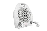 Güde 85175 Heizlüfter GH 2000 (2000 W Heizleistung, 2 Stufen (1000/2000 W), Ventilatorfunktion, Gebläseleistung 75 m³/h, stufenloser Thermostat, Überhitzungs- & Kippschutz, Tragegriff, schnelle Wärme)
