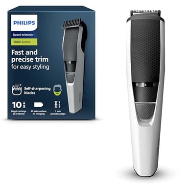 Philips Barttrimmer Serie 3000 mit Lift & Trim-Technologie (Modell BT3206/14)