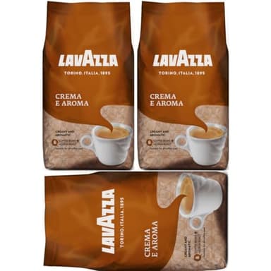 Lavazza Crema e Aroma Bohnen Coffee Kaffee 1000 gramm x 3 STÜCK