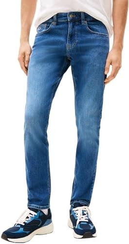 Tommy Jeans Scanton Slim Dh0235 Schmal, Herren, Denim (Denim Medium), 36W / 34L