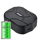 GPS Tracker Auto ohne ABO, 10000mAh GPS Tracker mit Starker Magnet, Langer Standby Echtzeit Positionierung GPS Tracker für Fahrzeug Auto Motorrad LKW mit kostenloser APP