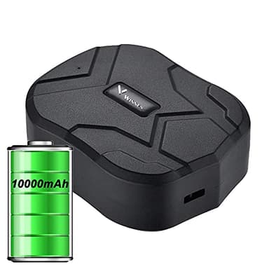 GPS Tracker Auto ohne ABO 150 Tage Standby, Echtzeit-Tracking, wasserdicht, Anti-Verlust-Alarm für Auto, LKW, Boot mit kostenloser App/Web