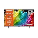 Grundig 65 VOE 84 Q Fernseher 65 Zoll (164 cm) QLED TV, VPI 1800, Google TV, 4K UHD, Dolby Vision, HDR10+, Motion Picture Improvement, Chromecast Built-in, Bluetooth, Smart TV, Schwarz