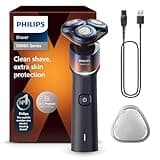 Philips Shaver Series 5000X, Elektrorasierer für Nass- und Trockenrasur, Skin Protect Technologie, flexibler 360-Grad-Scherkopf, Aufladen in 1 Std./5 Min Schnellladung (Modell X5012/00)