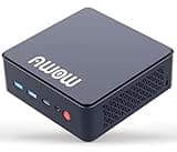 AWOW AK11 Mini PC Intel N150 (bis zu 3,6 GHz), 16GB RAM 512GB SSD, 4K Triple-Screen, Dual Gigabit Ethernet, WiFi 6, BT 5.2, Type-C, W11 Pro – Mini Desktop für Büro, Homeoffice und Schule