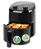 Emerio Heißluftfritteuse AirFryer | 2.2L Volumen für 1 Person oder als Zweitgerät | Frittieren mit heißer Luft ohne Öl | gesünderes Frittieren | Cool Touch | BPA frei | schnelle Aufheizung | 1000W