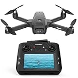 K600GPS Drohne mit Kamera, 4.5inch LCD Fernbedienung, GPS Auto Rückkehr, Gestenflug, modulare Batterie, 32G SD Karte, bürstenloser Motor, optischer Fluss, 3 Geschwindigkeiten für Erwachsene/Anfänger