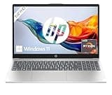 HP Laptop 15, 15,6" FHD Display, AMD Ryzen 7 7730U, 16 GB LPDDR5 RAM, 512 GB SSD, AMD Radeon Grafik, Windows 11 Home im S-Modus, QWERTZ Tastatur, Silber
