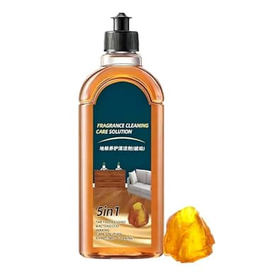 5 in 1 Bodenreiniger Bodepflege 500ml Floor Cleaner Schnelltrocknend, Schmutzentfernend & Pflegend Ideal Für Laminat, Parkett & Fliesen Konzentrat Für Sauberkeit & Glanz