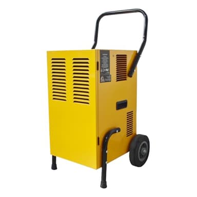 Luftentfeuchter Elektrisch 50L/Tag: Tragbarer Bautrockner mit Smart Control & 5,5L XL-Tank – Für direkten Pumpenablauf mit externer Pumpe ｜ Keller/Wohnung/Garage