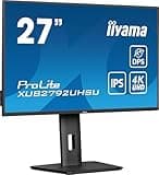 iiyama Prolite XUB2792UHSU-B6 27" IPS 4K 100Hz USB-C Altavoces Altura Ajustable