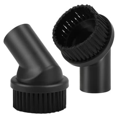 TOSAVGA 2 Stück 35mm Staubpinsel, Premium Staubsauger Bürste, Staubsaugerbürsten, Staubsauger Düse Möbelbürste, Staubsauger Aufsatz für Universal passend für Alle Marken