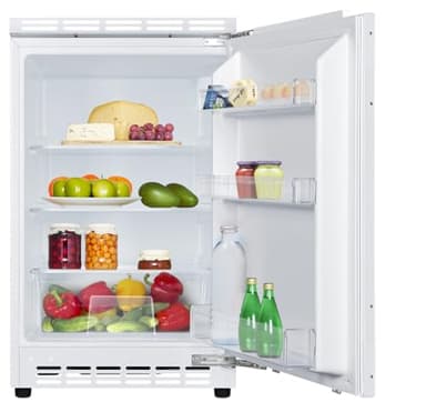 Amica UVKSD 351 951 Unterbau-Vollraum-Kühlschrank / 815 mm Nische/dekorfähig/Inverter Kompressor/Elektronische Steuerung/Türanschlag wechselbar