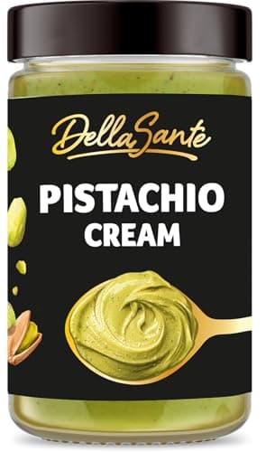 Sante - Pistaziencreme 190g, 30% Pistazien, Süßer Aufstrich, Pistaziencreme mit Zucker, Pistazienaufstrich im Glas