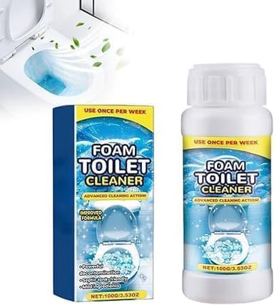 Rohrreiniger Extrem Stark, Abflussreiniger Schaum Extra Stark, Sink Und Drain Cleaner, Aktivschaum Abflussreiniger für Toilette, Dusche, Küche & Bad (1PC)
