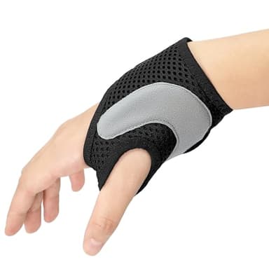 Wepai Daumenschiene rechts & links, Daumenschiene Handschiene Daumenorthese Handbandage Handgelenk, Orthese Daumensattelgelenk Bandage Daumen Daumenstütze,leichte und atmungsaktive