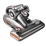 JIGOO T600 Milbensauger für matratzen mit UV-Licht & Ultraschall, 700W 15kpa Antimilben-Staubsauger entfernt 99,9%, LED-Anzeige, 60℃ 5s Schnellheizung Staubsammler,72dB Leises Design ohne Lärm