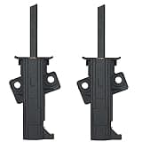 Kohlebürsten Kohlen für Waschmaschine mit Halter " L " Halterlänge 57mm passend für AEG Lavamat 50420 W / 50500 / 50500 W / 50520 W / 50600 / 50600 WGB / 50620 W / 50700