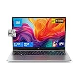 ACEMAGIC Laptop, Metallgehäuse, 15,6 Zoll FHD, 16 GB DDR4 512 GB SSD Notebook, In-tel Quad-Core N97(bis zu 3,60 GHz) schlägt N5095,Leichter Laptop 15 Zoll mit WiFi, BT5.0, USB 3.2×2, Type C,HDMI(Gray)
