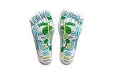Maximex Fußreflexzonen-Massagesocken Gr. 39-41, punktgenaue Fußreflexzonenmassage Socken durch Abbildung der Körperorgane nach TCM, wohltuende Massagesocken mit getrennten Zehentaschen