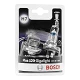 Bosch H7 Plus 120 Gigalight Fahrzeuglampe 12V 55W PX26d (2 Stück)