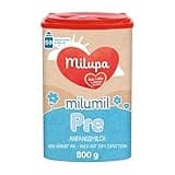 Milupa Milumil Pre – Anfangsmilch von Geburt an – Baby-Milchpulver – Mit wichtigen Nährstoffen und ohne Palmöl – 1 x 800 g