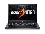 Acer Nitro V15 (ANV15-41-R4HL) Gaming Laptop | 15,6" FHD IPS 165Hz Display | AMD Ryzen 5 7535HS | 16 GB RAM | 512 GB SSD | NVIDIA GeForce RTX 4050 | Windows 11 | QWERTZ Tastatur | schwarz