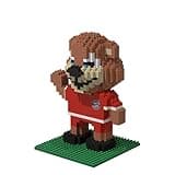 FOCO Offizielles Lizenzprodukt FC Bayern München Fußball Berni BRXLZ-Steine Maskottchen BAU-Set