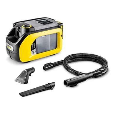 Karcher SE 3-18 Compact Akku-Waschsauger (Integrierter Sprühschlauch, extra Wasch- und Fugendüse zur Polsterreinigung, 75 mm Arbeitsbreite, Durchspülfunktion, Autoreinigung, ohne Akku und Ladegerät)