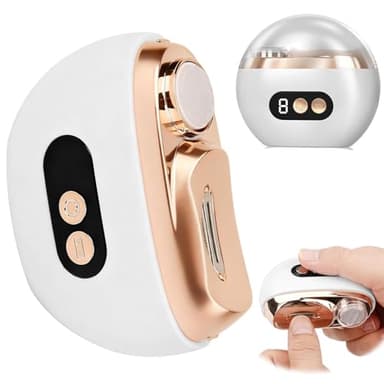 Vibbang 3 in 1 Elektrischer Nagelknipser, Elektrische Nagelfeile, Nagelknipser Elektrisch mit 3 Gesch-Ultraleise, Electric Nail Clippers, Fräser Nägel für Kinder Senioren Erwachsene Babys