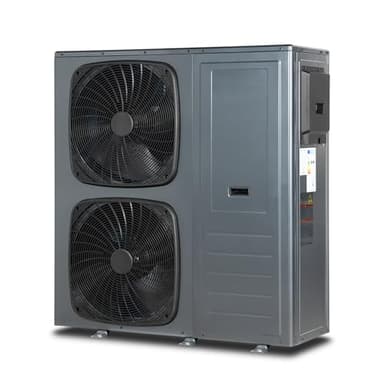 SMETA 14kW Monoblock Wärmepumpe - Luft Wärmepumpe Wasser, 3-in-1 Heizen Kühlen 75°C Warmwasser, R290, Intelligente Abtauung Frostschutz, Doppelventilatoren, WiFi, A+++, Einphasig & Förderfähig