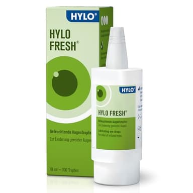HYLO FRESH Augentropfen bei trockenen Augen mit Hyaluronsäure und Euphrasia Urtinktur, 10 ml