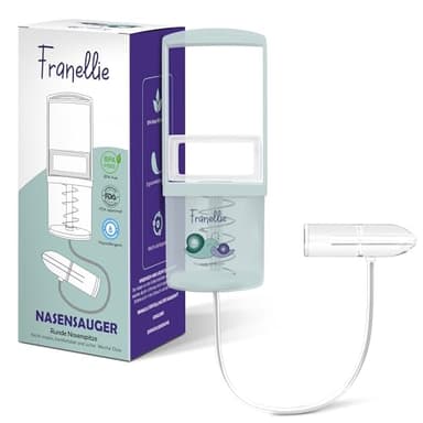 Franellie Nasensauger Baby - Baby Nasenreiniger, nich elektrischer oder Staubsauger Nasenreiniger für Babys, Nasensauger Erwachsene