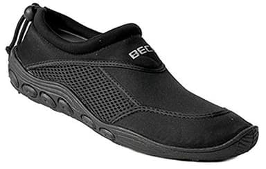 BECO Strandschuhe Badeschuhe Aquaschuhe Surfschuhe Stand Up Paddling Wattschuhe für Damen und Herren,schwarz,Gr.40