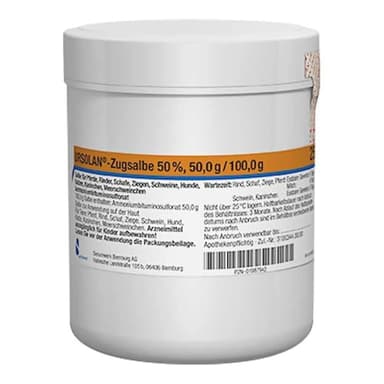 URSOLAN-Zugsalbe 50% vet. 250 g