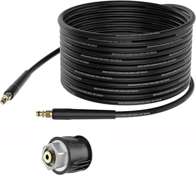 StoneBanks 10M Hochdruckschlauch für Kärcher K2 K3 K4 K5 K6 K7 Hochdruckreiniger, Hochdruckreiniger Schlauch Verlängerungsschlauch und M22 Quick Connect-Anschlüsse Adapterstück