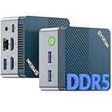 GMKtec G5 Mini PC N97 (übertrifft N150/N100/N95), Mini Computer, 12. Gen OS Alder Lake N97 (bis zu 3,60 GHz), 12GB DDR5, 512GB Festplatte/TF-Karte/USB3.2/HDMI*2 für Business, Schule, Büro, Micro PC