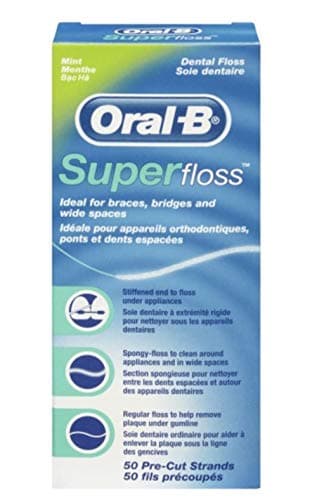Oral B Zahnseide, vorgeschnitten, 50 Stück, 3er-Pack