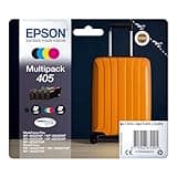 Epson Orginal 405 Tinte Koffer Multipack 4-farbig Standard WF-3820DWF WF-3825DWF WF-4820DWF WF-4825DWF WF-4830DTWF WF-7830DTWF WF-7835DTWF WF-7840DTWF DURABrite Ultra Ink, ReadyPrint Flex-Tintentarife