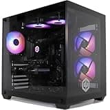 CYBERPOWERPC Luxe Gaming-PC - Intel Core i9-12900KF, Nvidia RTX 4070 12GB, 32GB RAM, 1TB NVMe SSD, 750W PSU, Wasserkühlung, Windows 11, Ark RGB