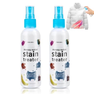 Stain Treater Spray,2Stück Fleckenentferner Kleidung,Tragbar Stain Remover Spray Clothes Baby, Schnelle Fleckenentfernung Spots Cleaner Zum Hartnäck