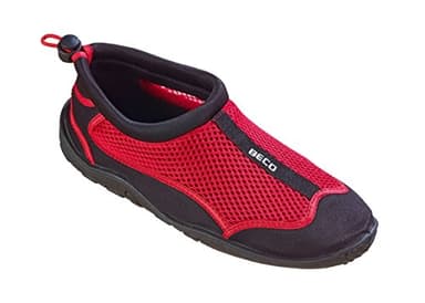 Beco Unisex Surf-og badesko -90661 Schuhe, Rot Schwarz, 43 EU