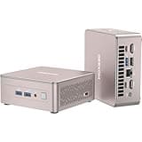 GEEKOM NUC Mini PC A5, AMD Ryzen 7 5825U (bis zu 4.5GHz) Desktop PC, Mini Computer, 16 GB DDR4 512GB SSD mit Windows 11 Pro, WiFi 6, HDMI, BT 5.2 PC für Spiele und Büro