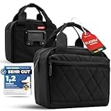 MIVELO Lenkertasche Fahrrad für KLICKfix - Fahrradtasche Lenker - wasserabweisend & geräumig - Lenkertasche - Tasche Lenker - E-Bike tauglich (Schwarz)