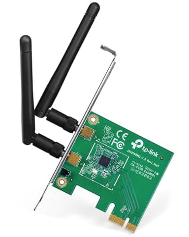 TP-Link Archer TL-WN881ND WiFi 5 WLAN PCIe Netzwerkkart mit Bluetooth 4.2 (867MBit/s 5GHz, 300MBit/s 2,4GHz, 2 abnehmbaren Antennen, geeignet für Windows 11/10/8.1/8/7)