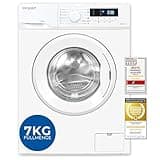 Exquisit Waschmaschine 7kg, Energieeffizienzklasse A, max. 1400 U/Min, Kurzprogramm, Mixprogramm, Startzeitvorwahl (3-24 Std.), Aquastop, 12 Waschprogramme, WA57014-020A weiss